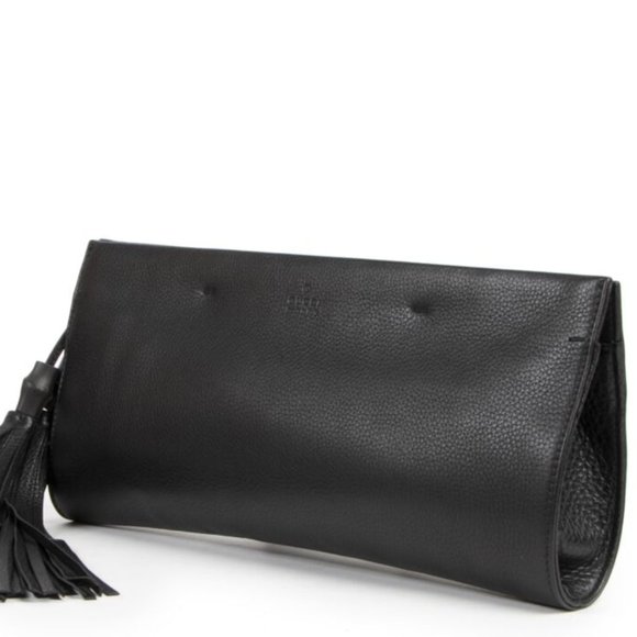Gucci Bamboo Fringes Clutch Bag - Picture 1 of 11